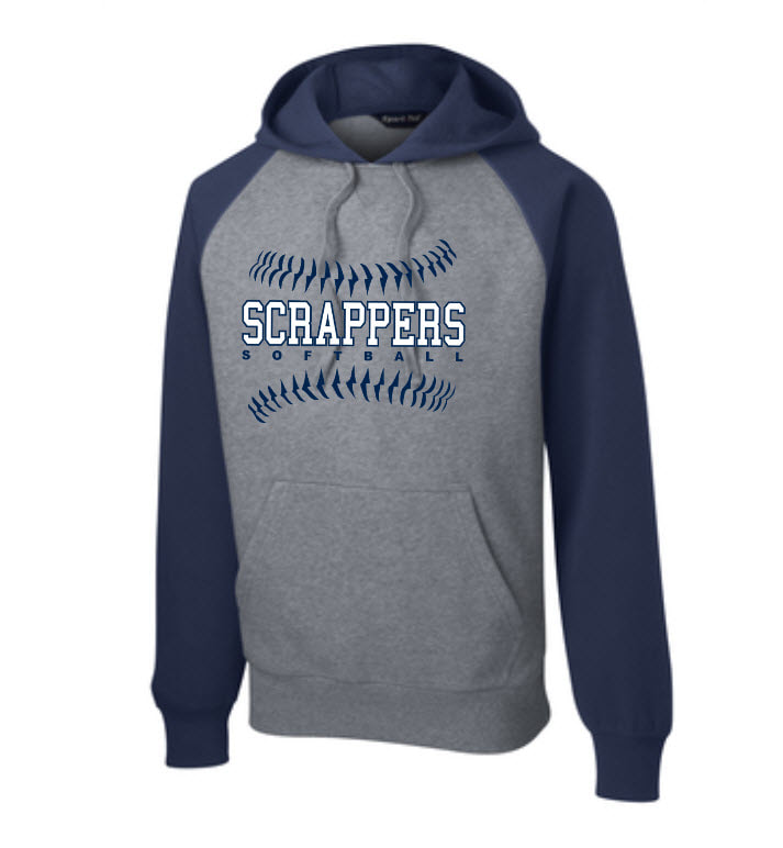 Scrappers - Colorblock Hooded Sweat Shirt